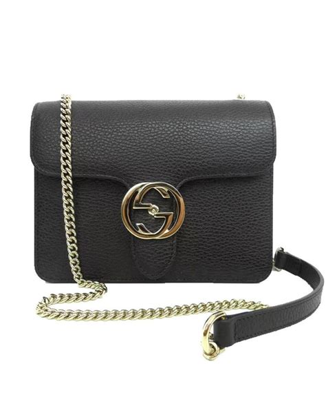 gucci gg marmont leather crossbody bag black|authentic gucci marmont crossbody bag.